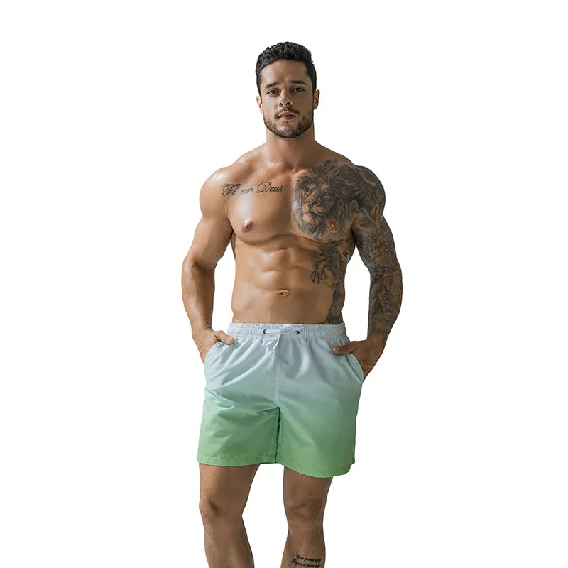 

Swimwear Mens Swimming Trunks Men's Beach Shorts Summer Bermuda Surf Boardshorts Man Running Sports Shorts