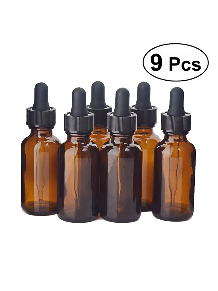 9 шт. 30 мл многоразовая бутылка эфирного масла Косметическая суб-бутылка с капельницей крышка DIY смешанные принадлежности инструмент Аксессуары