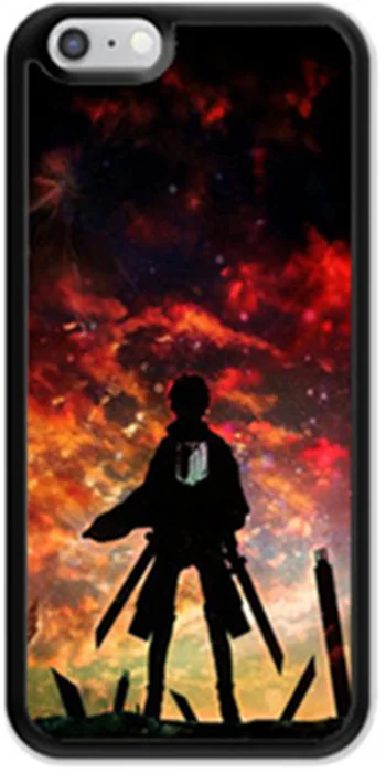 Темно-серый KETAOTAO Shingeki no Kyojin атака на Титанов Чехол для телефона s для iPhone 4S SE 5 6 5C 5S 6S 7 8 Plus X Чехол Мягкий ТПУ резиновый силиконовый - Цвет: Темно-серый