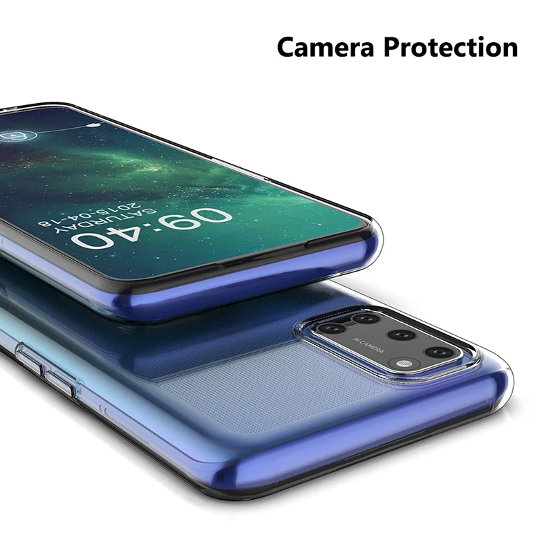 Ultrathin Clear Soft TPU Shockproof Mobile Phone Back Cover