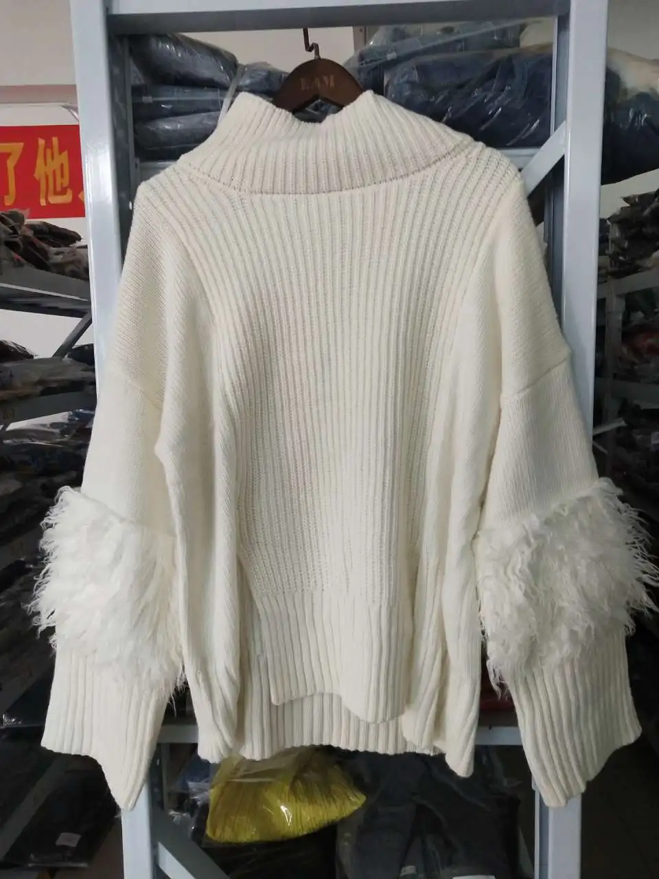 DEAT 2020 new spring fashion turtleneck lantern