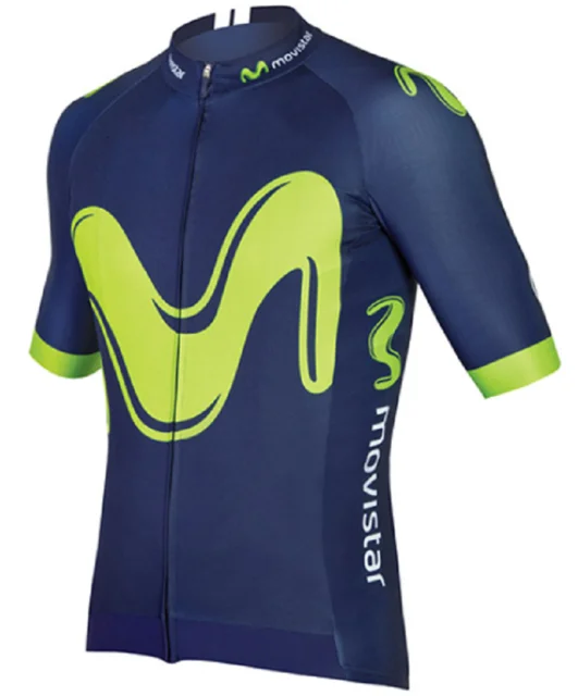 Movistar Pro Велоспорт Джерси ropa ciclismo hombre команда летняя велосипедная одежда быстросохнущая с коротким рукавом велосипед pro maillot - Цвет: 9