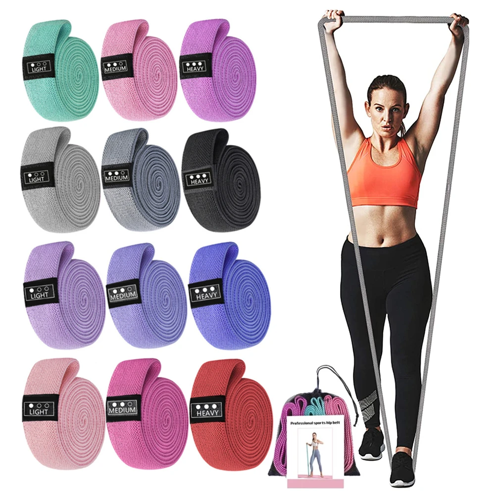 Fascia Elastica Di Resistenza Per Trazioni E Stretching - 4 Livelli Di Carico Da 6,8 A 56,7 Kg