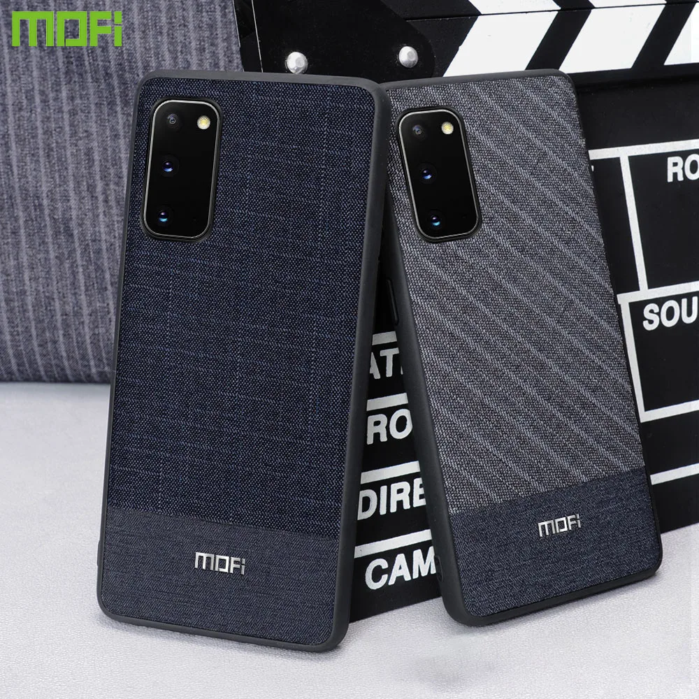 MOFi case for Samsung S20 Ultra case shockproof back cover for Galaxy S20+ Plus luxury cloth coque capas silcone housing cases MOFi case for Samsung S20 Ultra case shockproof back cover for Galaxy S20+ Plus luxury cloth coque capas silcone housing cases