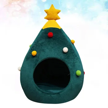 

1Pc Pet Bed Puppy House Pet Sleeping Bed Winter Cat Bed for Cats