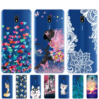 Перейти на Алиэкспресс и купить Чехол для xiaomi redmi 8a, чехол, силиконовый мягкий чехол из ТПУ для redmi 8a, бампер hongmi 8a, fundas colas, полный защитный чехол на 360 градусов