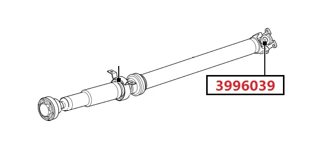 Propshaft U-JOINT For LAND ROVER DISCOVERY III DISCOVERY IV & LAND ROVER RANGE SPORT 2005-2009 RANGE SPORT II 2010-