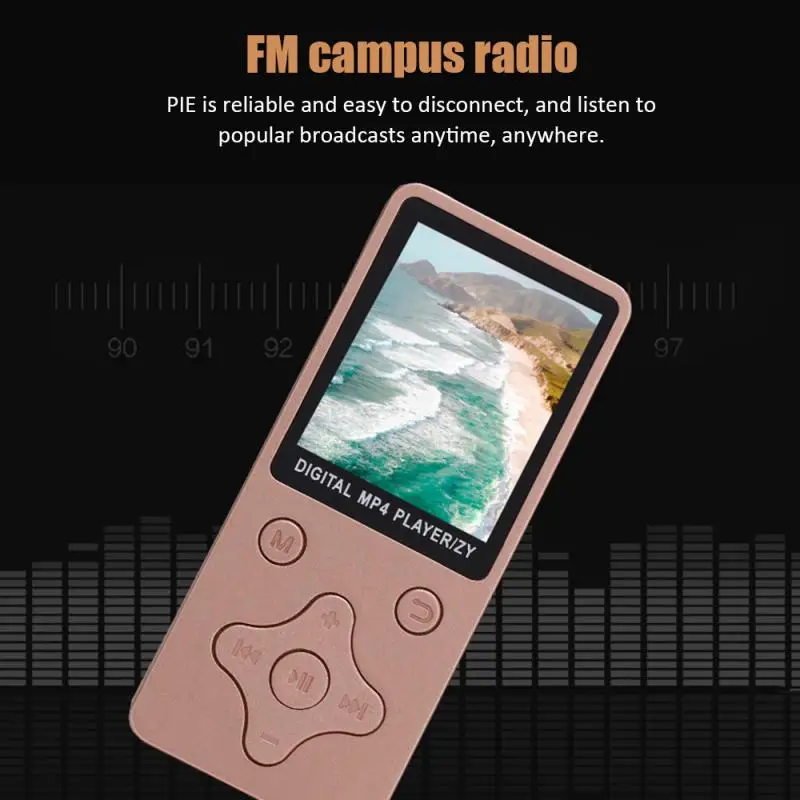 Мини MP3 плеер портативный для студентов с Bluetooth динамик поддержка 32G Wlakman радио FM Запись для высокого качества звука для Phoen