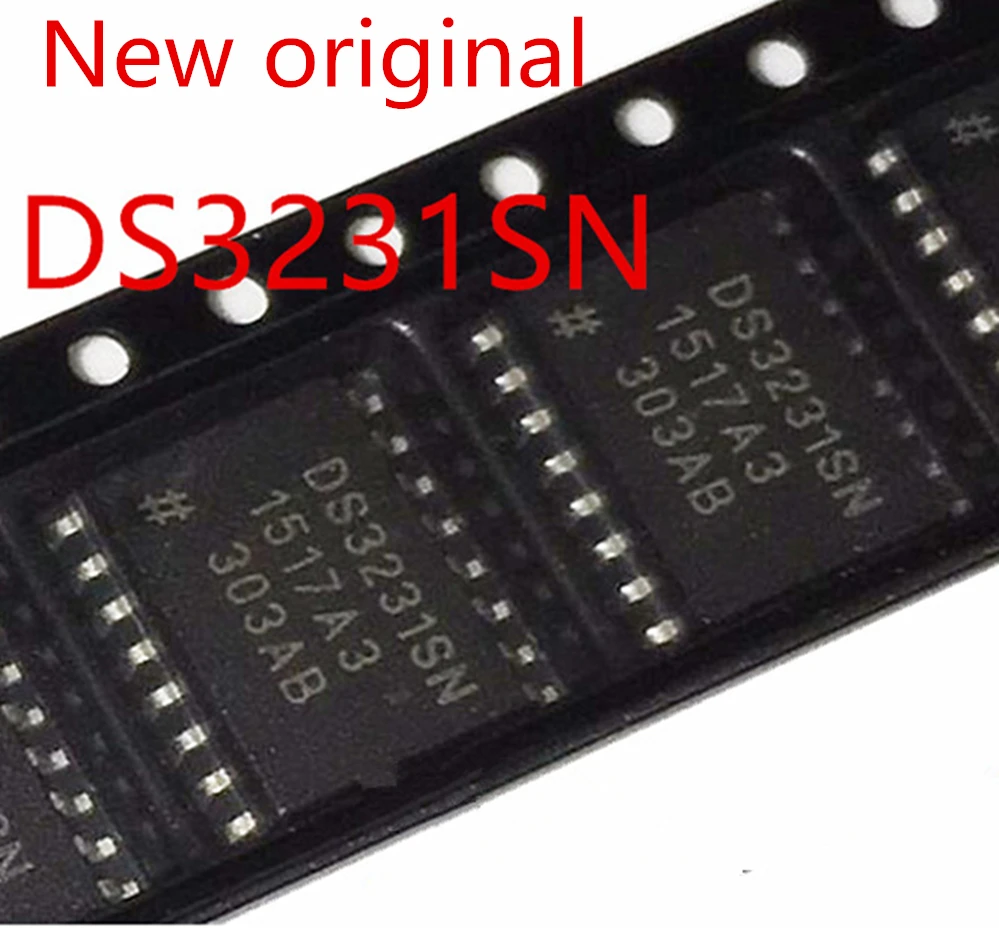 2PCS DS3231SN DS3231 SOP-16 IC Real Time Clock RTC 