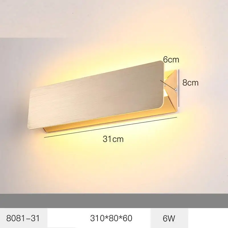 Светильник для спальни Candeeiro De Parede Vanity Lampen современный Led Aplique Luz Pared Wandlamp аппликация Murale светильник Настенный светильник