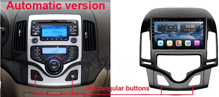 I30 2006 auto dashboard