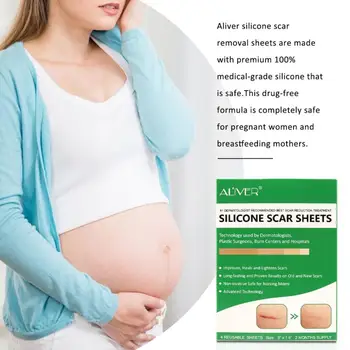 

Scar Stickers Small Size Self-adhesive Scar Removal Stickers Wound Stickers Cesarean Section Surgery Desalination Scar Stickers