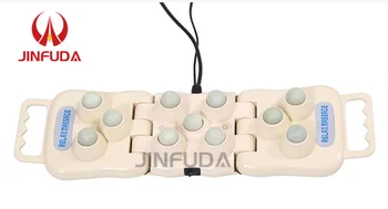 

Jade Physio Head Far Infrared Massager Health and Wellness Square Eleven Ball Jade Wheel Warm Physiotherapy Device Infrared Knee