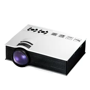 

Home TFT LCD Projector 34 to 130 Inch Projections Native Resolution Projector with Remote control QKCr60