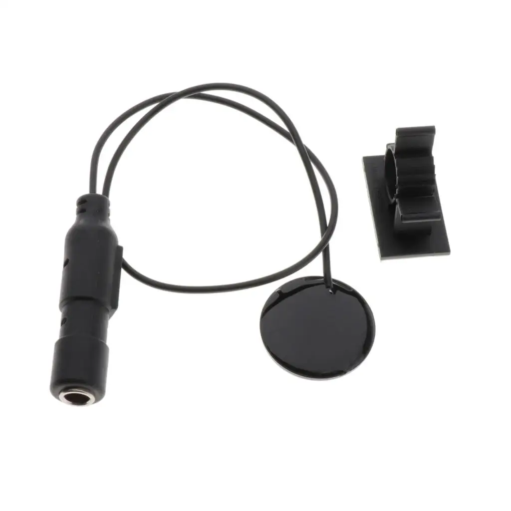 

1pc Sound Hole Patch Pick Up 1/4" Adapter for Acoustic Guitar Violin Erhu