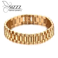 Мужской браслет 22 см массивные цепи браслеты из нержавеющей стали мужские ювелирные изделия подарок