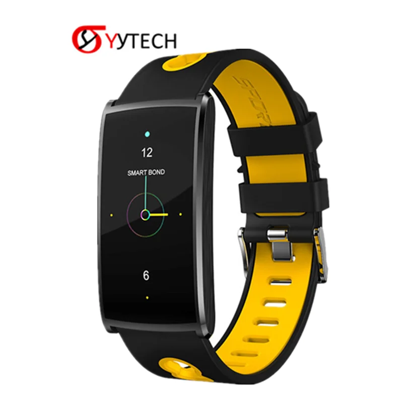 SYYTECH 0,96 дюймов OLED цветной экран N68 умный Браслет мониторинг сна Bluetooth сердечного ритма спортивные умные часы браслет