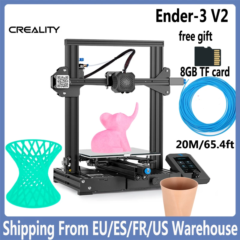 3D-принтер Ender 3 / pro/ V2 набор сделай сам со встроенной структурой обновленная