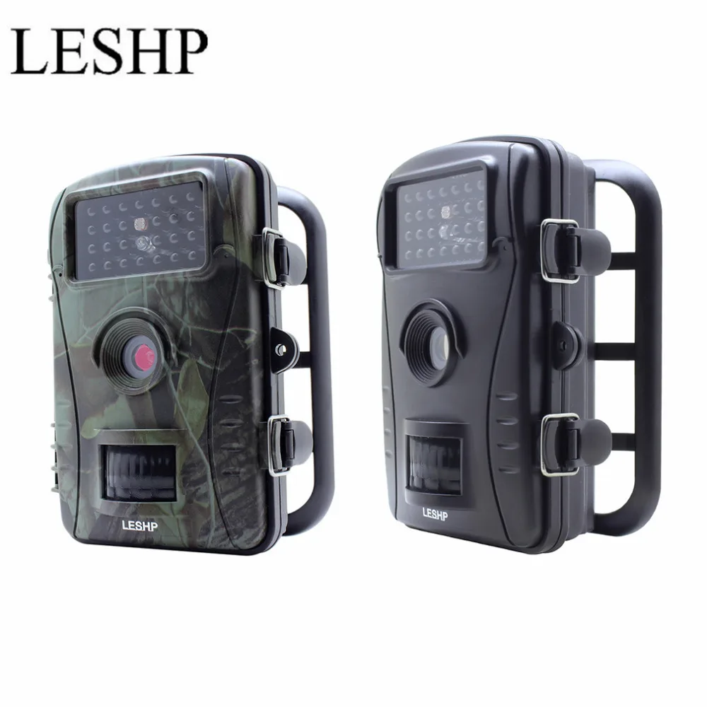 LESHP RD1003 Professional 2.4 Inch TFT 70 Degree Wide Viewing Hunting Camera 720P 940nM Digital Infrared Trail Camera drop ship