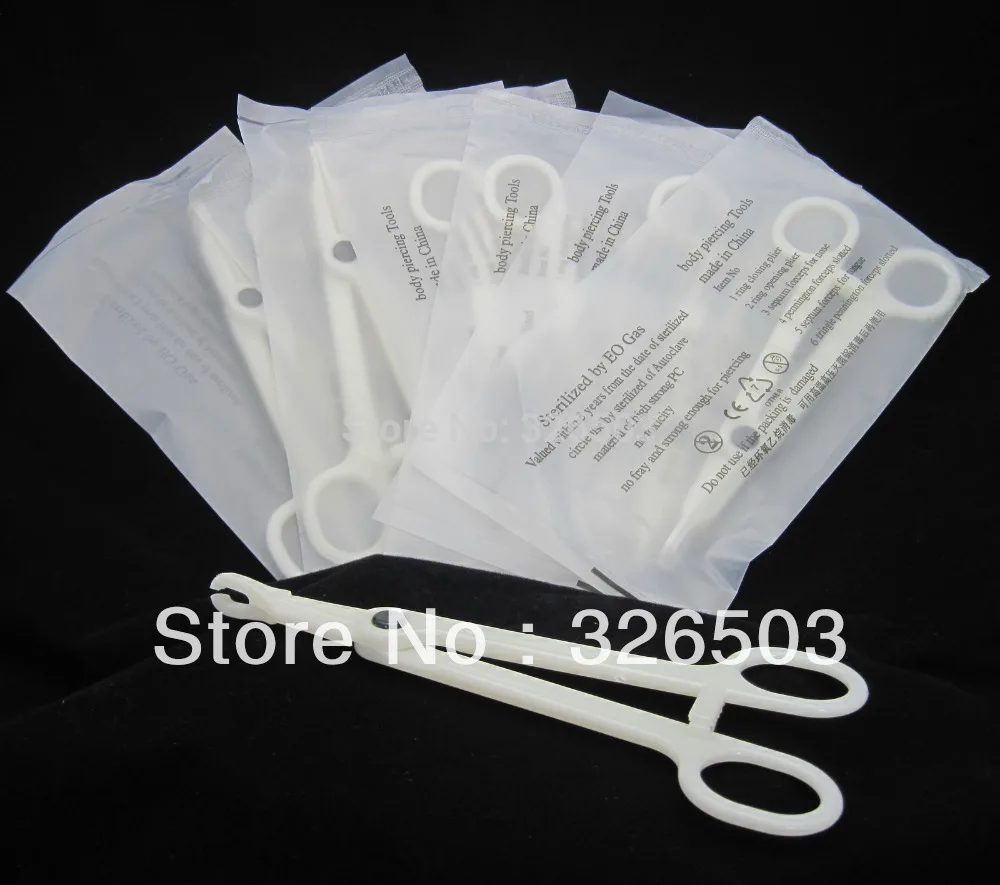 10 шт. Одноразовые щипцы для пупка|piercing supplies|piercing clamppiercing pliers |