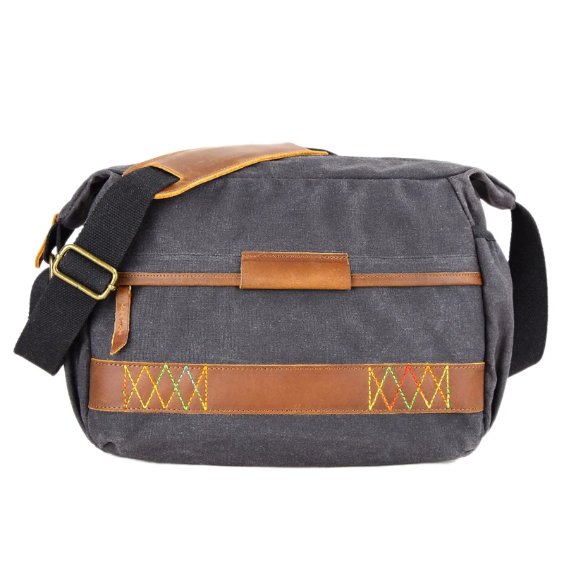

Vintage Waterproof Batik Canvas Camera Bag Shoulder Photography Bag for Canon Nikon Sony Dslr Camera