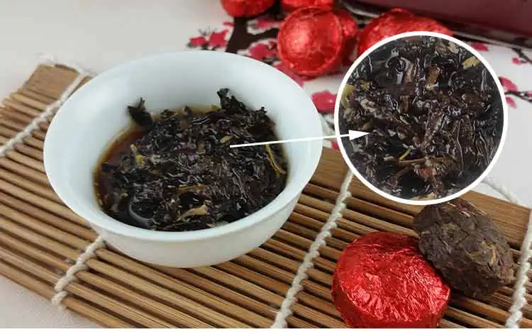 Yr Rose Mini Ripe Pu-erh Tuocha, Yunnan Shu Pu-erh подарочная упаковка 75 г