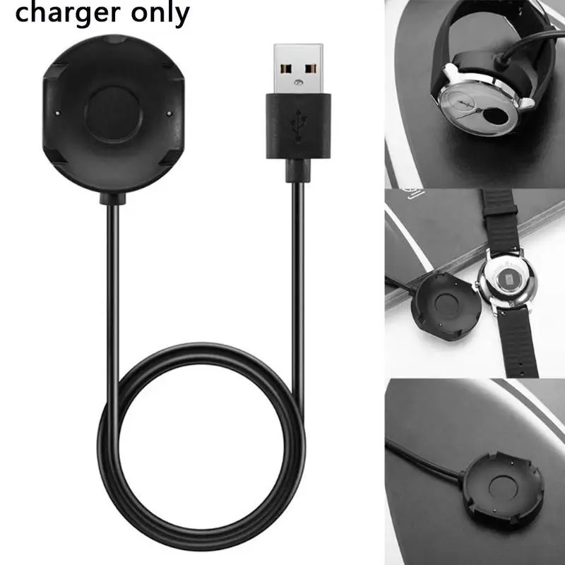 

1M USB Fast Charging Cable Base Charger Cable For Nokia Steel HR Smart Watch Smart Accessories Eazy-Carry Charger
