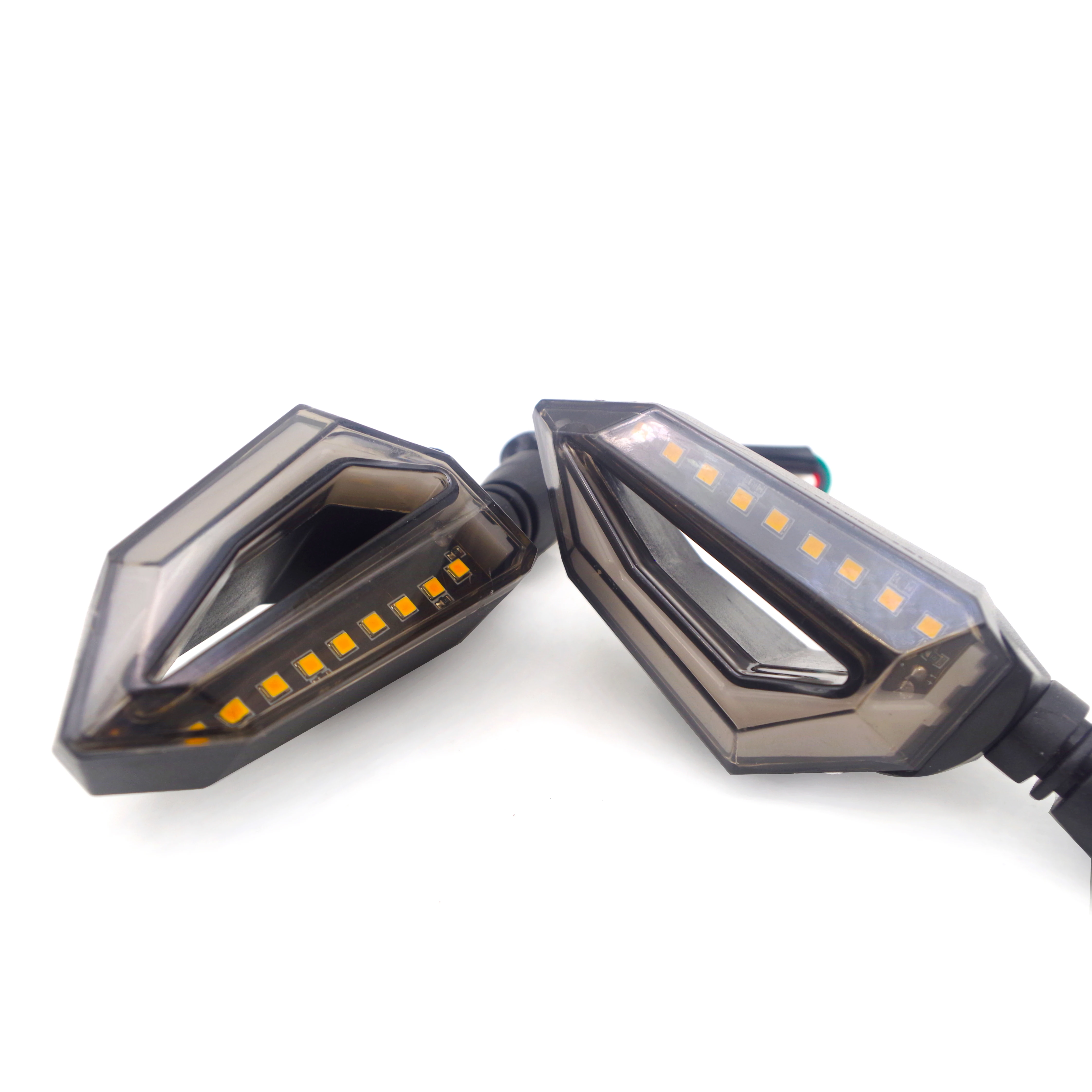 Светодиодные Сигнальные огни для мотоцикла 12 В индикатор Moto Clignotant Blinker DRL лампа