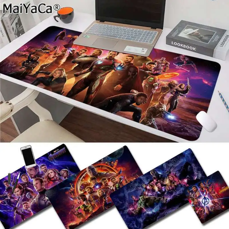 

MaiYaCa Top Avengers Endgame Marvel Keyboards Mat Rubber Gaming mousepad Desk Mat Free Shipping Large Mouse Pad Keyboards Mat