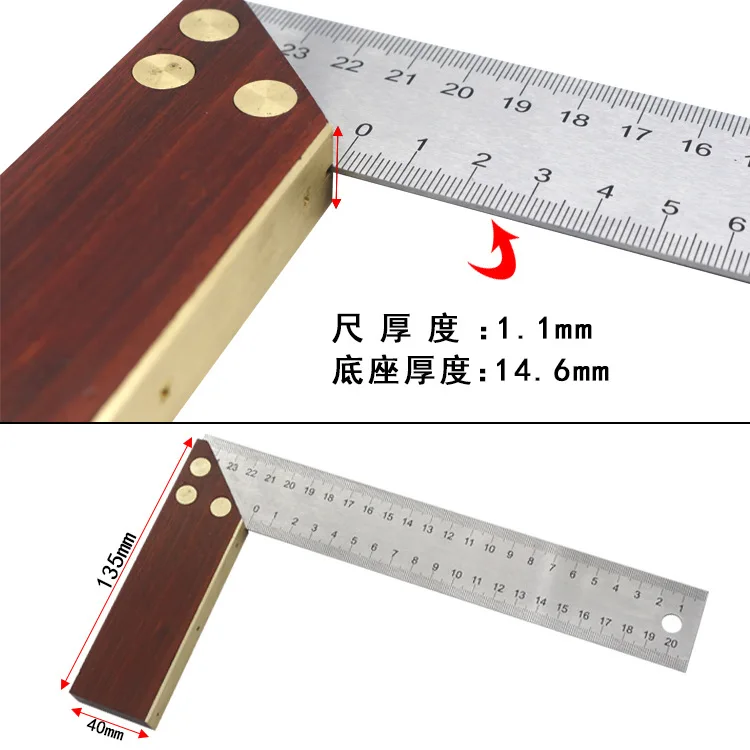 ZYSWP LJQMGGJ 1pcs 90 Degrees 250mm L-Shaped Woodworking Angle Ruler Square Protractor Square Ruler Carpenter Measurement Tools ZYSWP LJQMGGJ 1pcs 90 Degrees 250mm L-Shaped Woodworking Angle Ruler Square Protractor Square Ruler Carpenter Measurement Tools