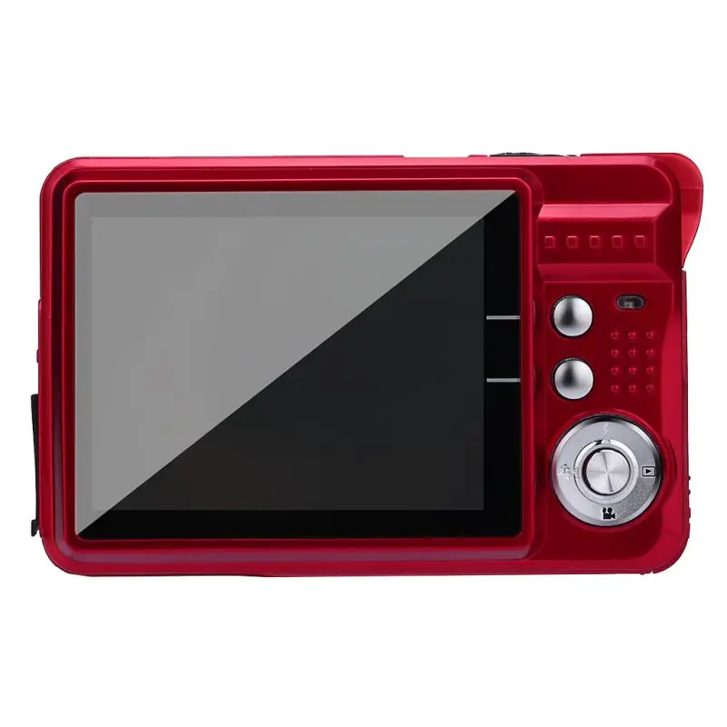 red Мини бытовой селфи 2," TFT lcd 8 X Цифровой зум 21 мегапиксельная цифровая камера высокой четкости - Цвет: red