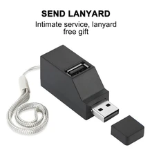 Мини USB 3,0 2,0 концентратор для Xiaomi 3 Порты и разъёмы несколько Порты Разветвитель USB автомобильный адаптер USB HUB 2,0 3,0 высокое Скорость планшет ноутбук компьютер