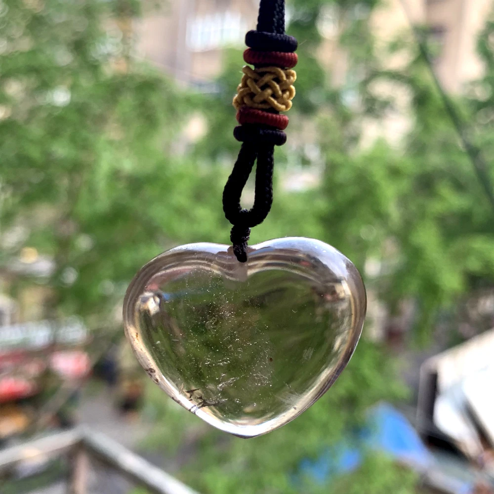 Ciondolo Pietra Dura Cuore Quarzo Rosa – Melida Accessori Creativi - Foto 3