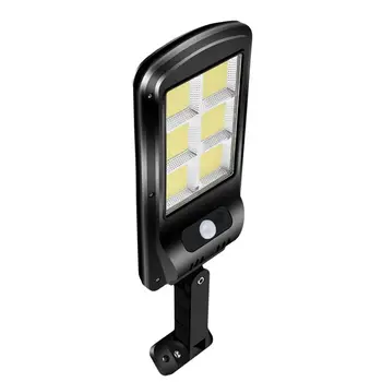 

1 Set of Human Body Induction Lamp Waterproof Solar Light Street Lamp(Black)