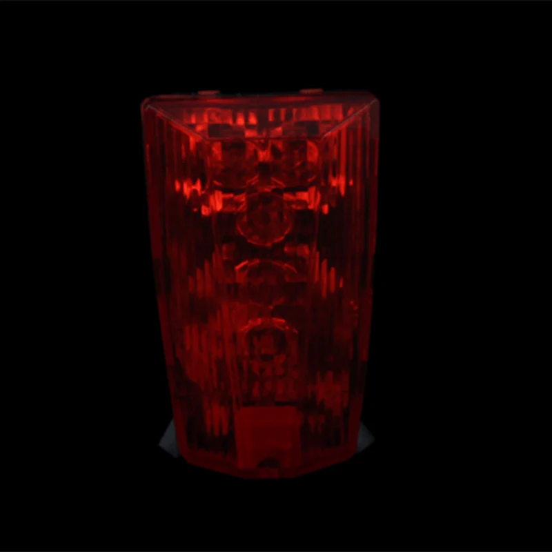 Perfect Bicycle Taillights 5Led Tail Light Logo Projection Lamp Mountain Light Warning Light 2