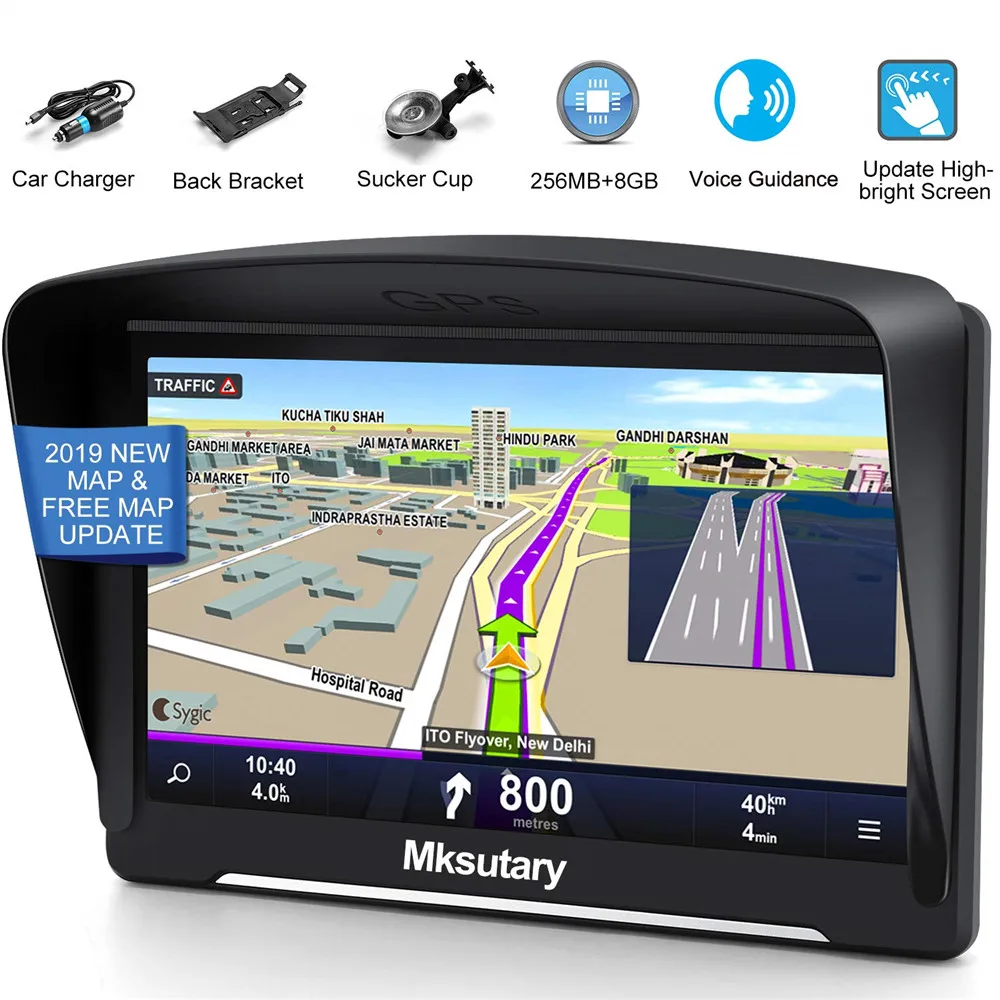 Автомобильный Грузовик Sat Nav T600 7 0 &quotlcd HD gps навигатор регистратор приемник