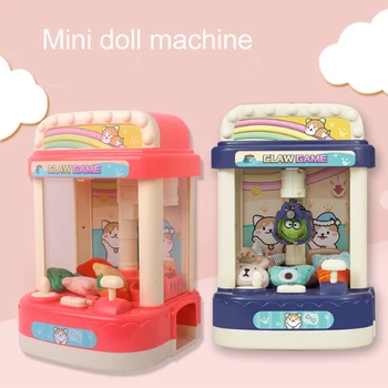 

Children's Clip Doll with Light Music Educational Toy Kids Electric Mini Catching Doll Machine Play House