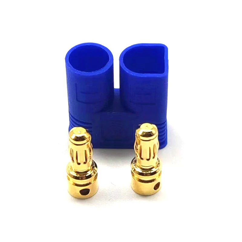 50 Paar 2mm 2.0 Mm Goldstecker Bananenstecker Banana Plug Buchse Vergoldet 20A E - Foto 3