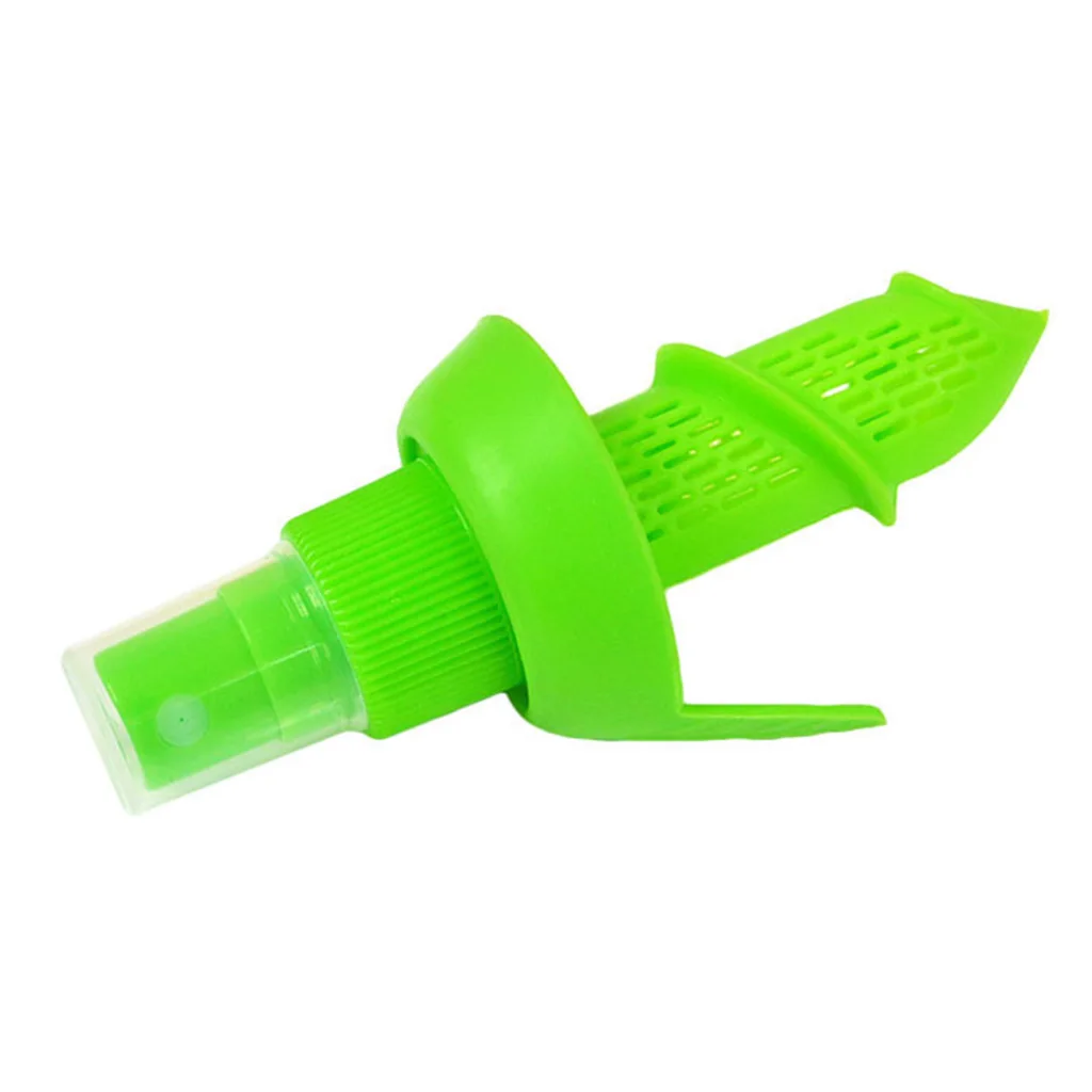 

Potable Manual Fruit Lemon Sprayer Juice Squeeze Kitchen Cooking Hand Spay Tool Spiral Twist Juicer