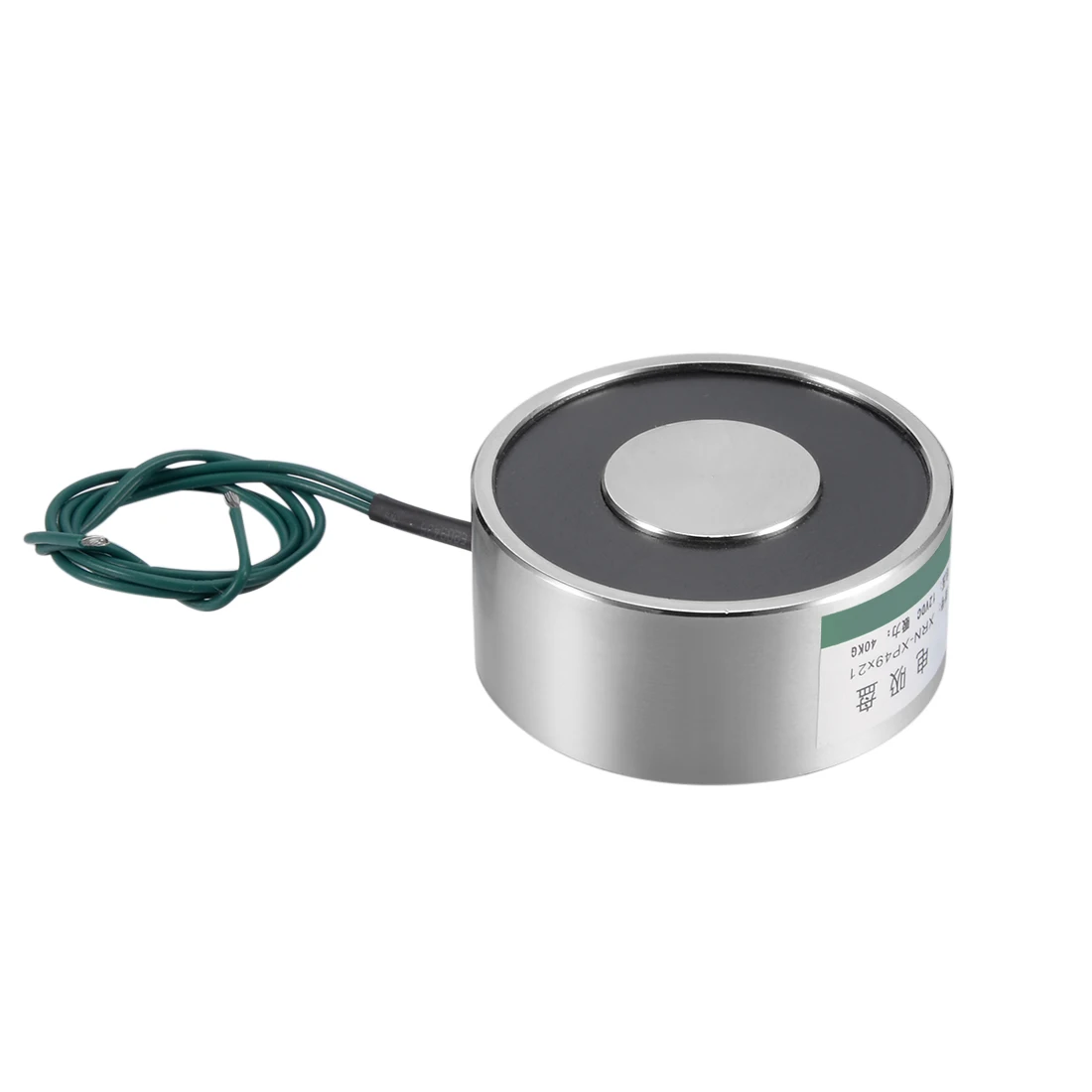 

uxcell 49mm x 21mm DC12v 400N Sucking Disc Solenoid Lift Holding Electromagnet