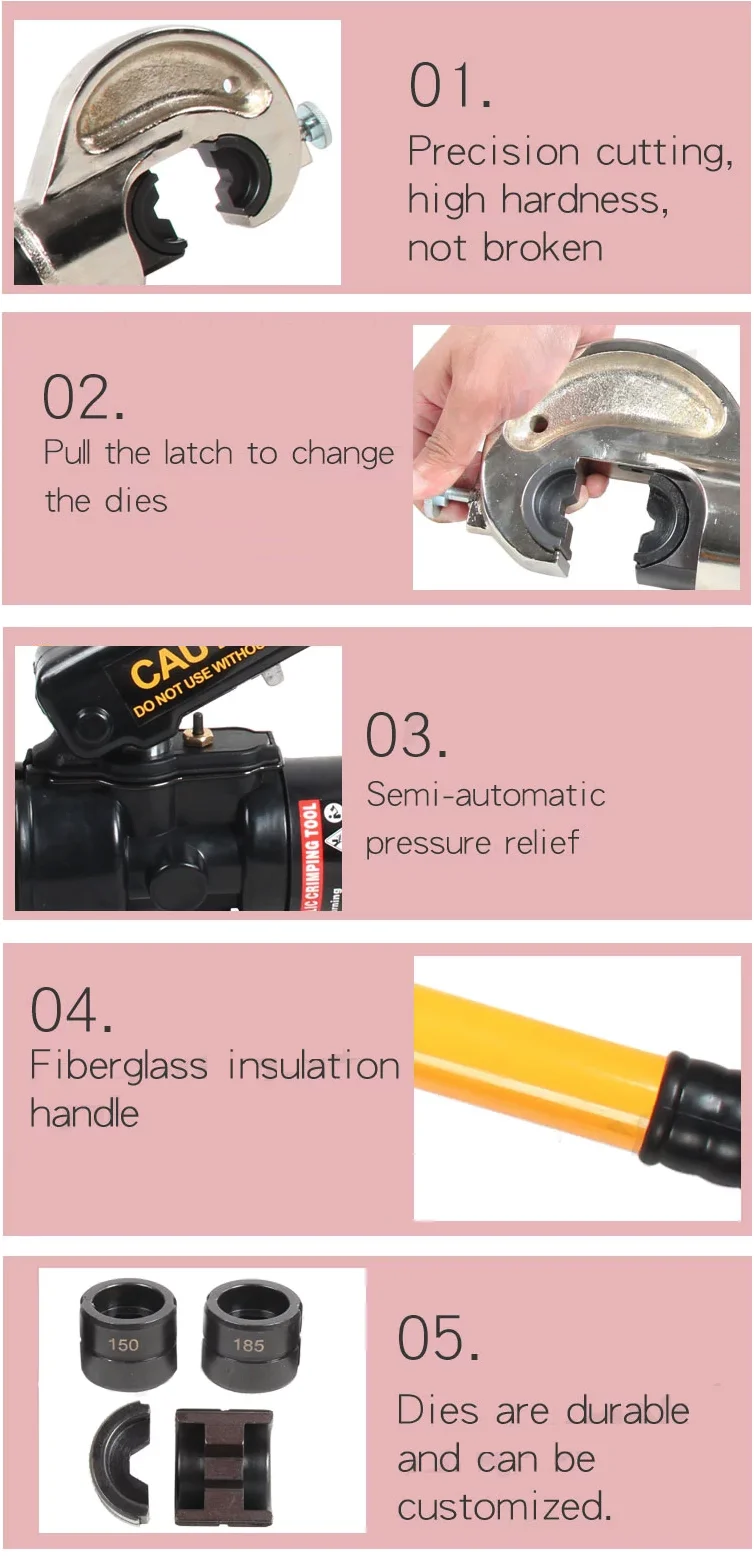 EP-410 Handheld Hydraulic Hose Crimping Tool