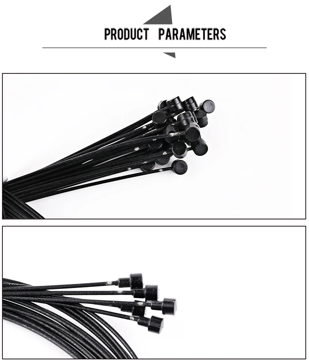 Mountain Bike Inner Cable Teflon Brake Core Wire Deraillleur Line MTB ROAD Bike Transmission Shift Cable with Stainless Steel