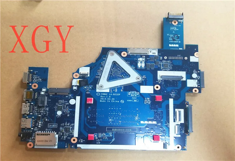NBMLF11004 Z5WAE LA-B232P материнская плата для ноутбука для acer aspire E5-521 Com cpu NB. MLF11.004 материнская плата ТЕСТ ОК