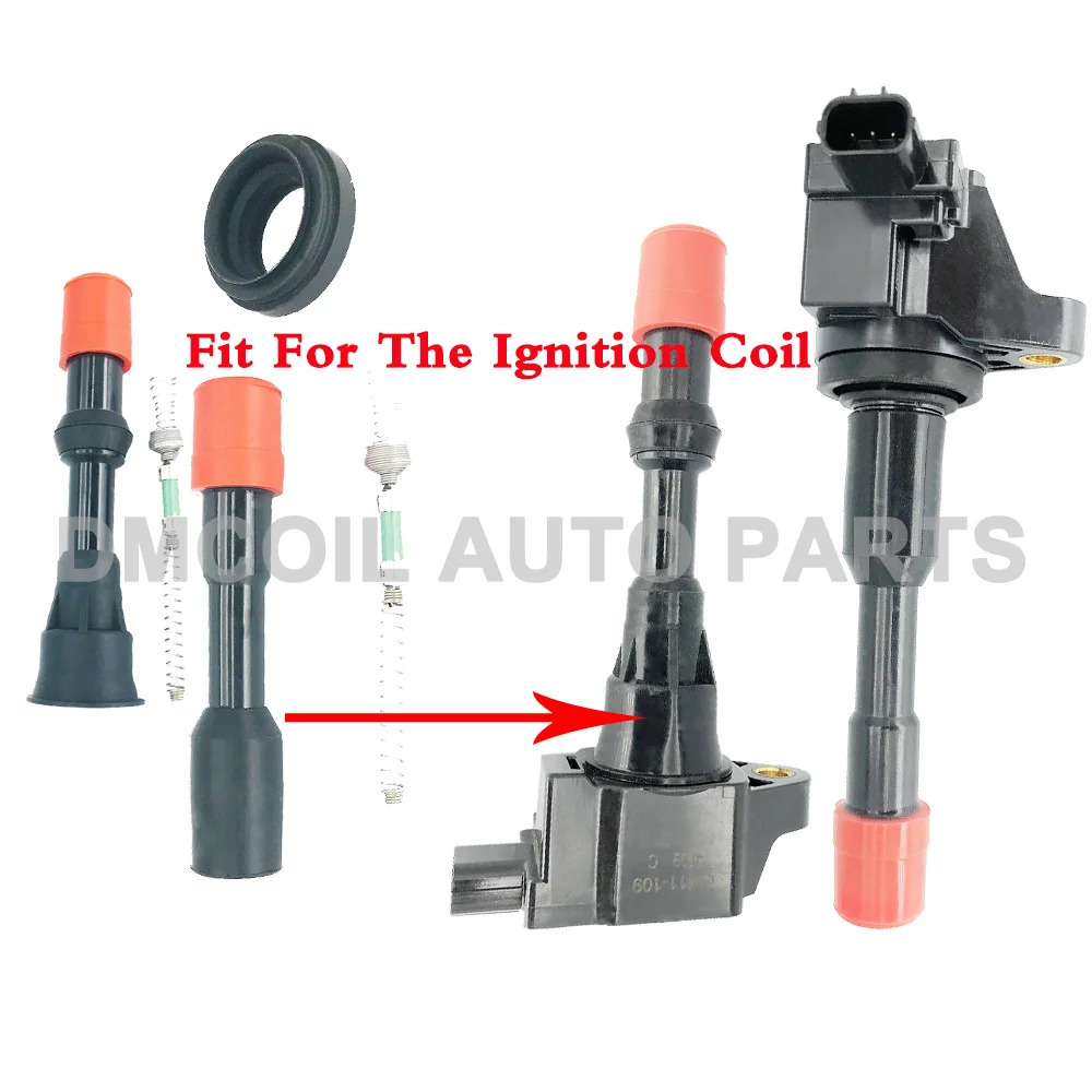Ботинки для катушки зажигания 8 шт. с сопротивлением HONDA CIVIC VII VIII FIT ARIA II JAZZ CITY 1 3l 4 л