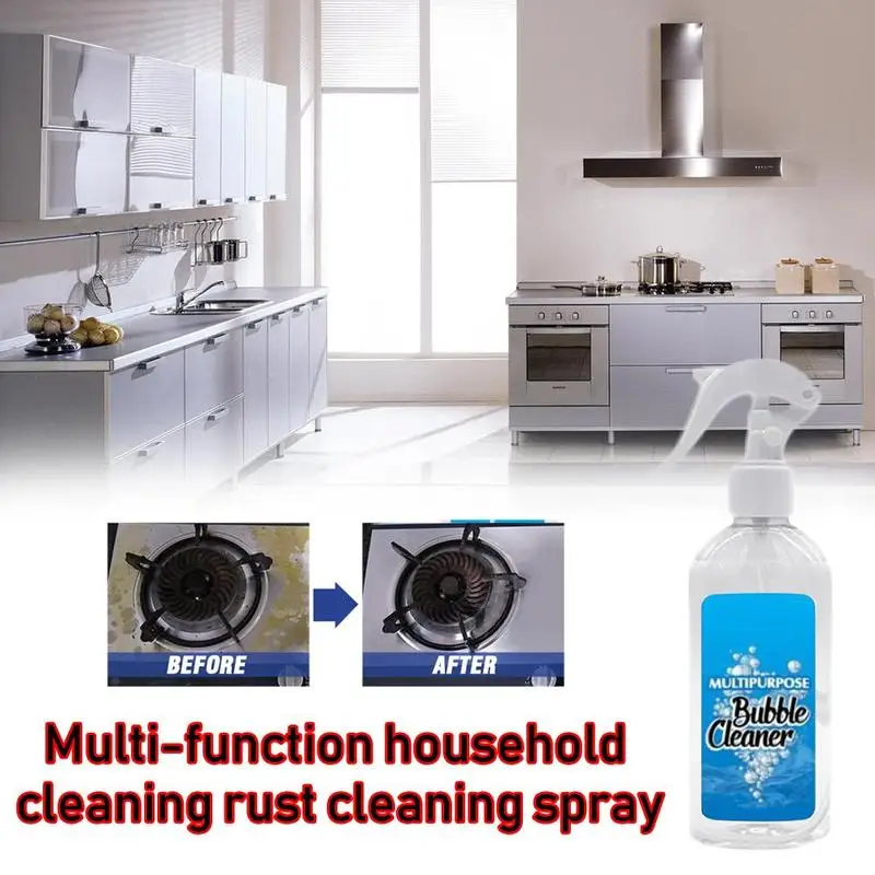 

All-Purpose Rinse-Free Cleaner Spray Wash Blanket Kitchen Strong Remove Grease Detergent Multi-Function Household Cleaning Spray