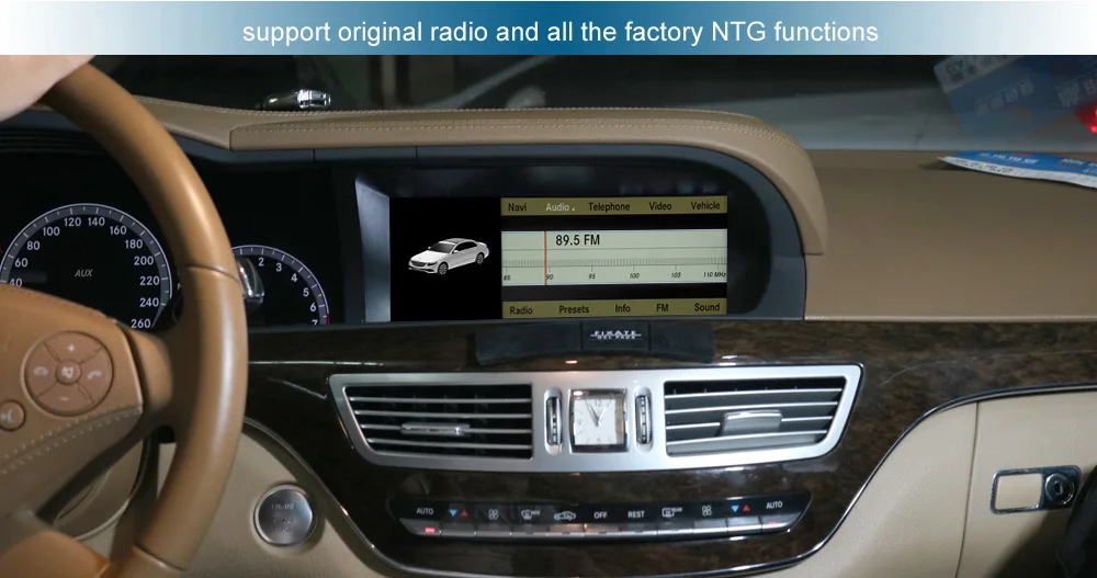 Cheap 10.25" Android Display Car Radio Multimedia Monitor GPS Navigation for Mercedes Benz W221 2006-2013 S280 S320 S350 S400 S500 3