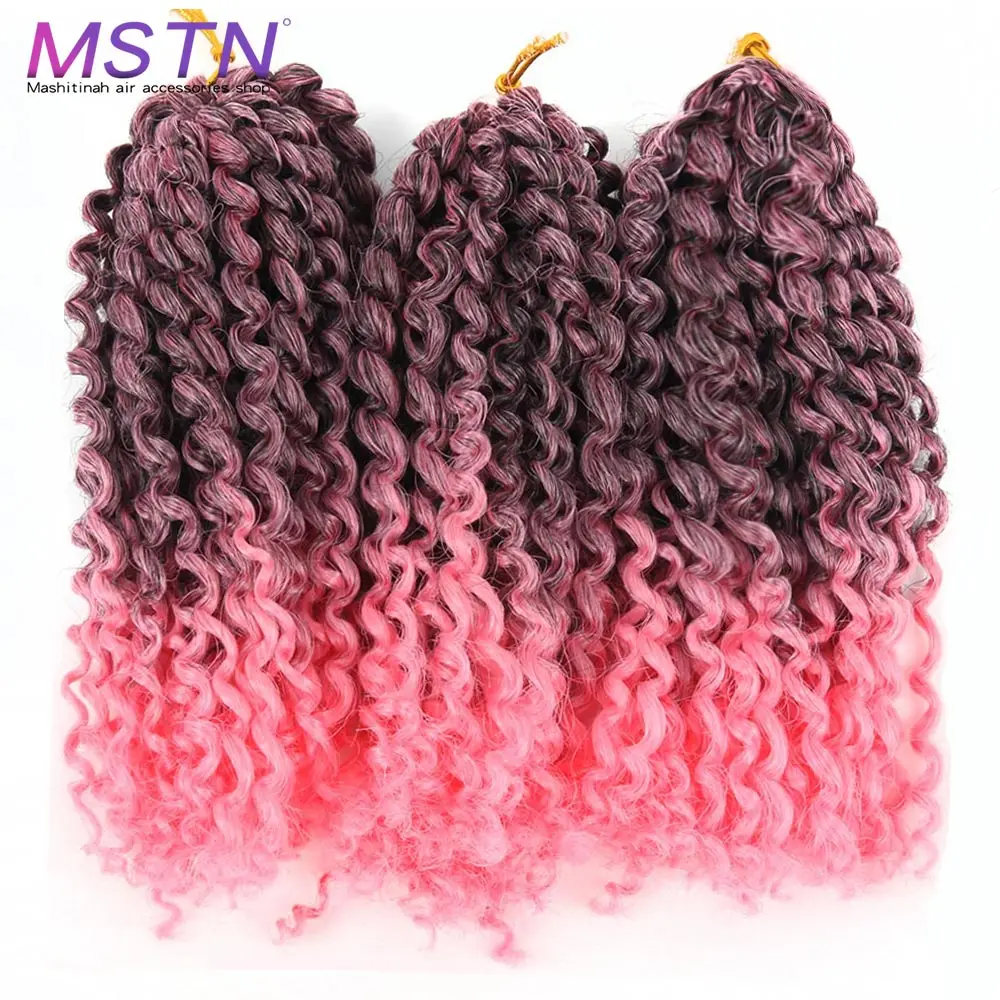 

Crochet Braids Kinky Twist Hair Ombre Bug/Grey Braiding Hair For Women 8 Inch 3Pcs/Pack 60Strands Synthetic Hair Extensions MSTN