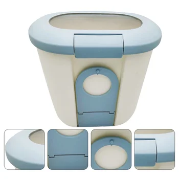 

1Pc Pet Food Storage Bucket Pet Snack Tank Plastic Food Barrel Food Storage Bin Food Container Storage Case for Pet Home