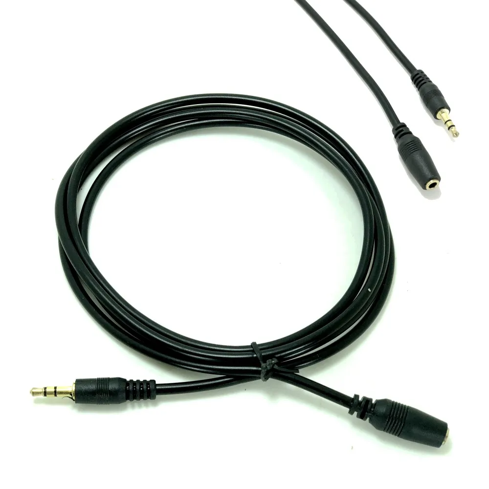 Extension Cable 3 5mm Jack Male to Female AUX Cable M F Stereo Audio cable Cord 1 5m Earphone Headphone PC Extension wire