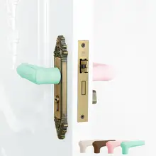 Дверная ручка силиконовый чехол для маленьких детей Защитный дверной коврик для предотвращения столкновений